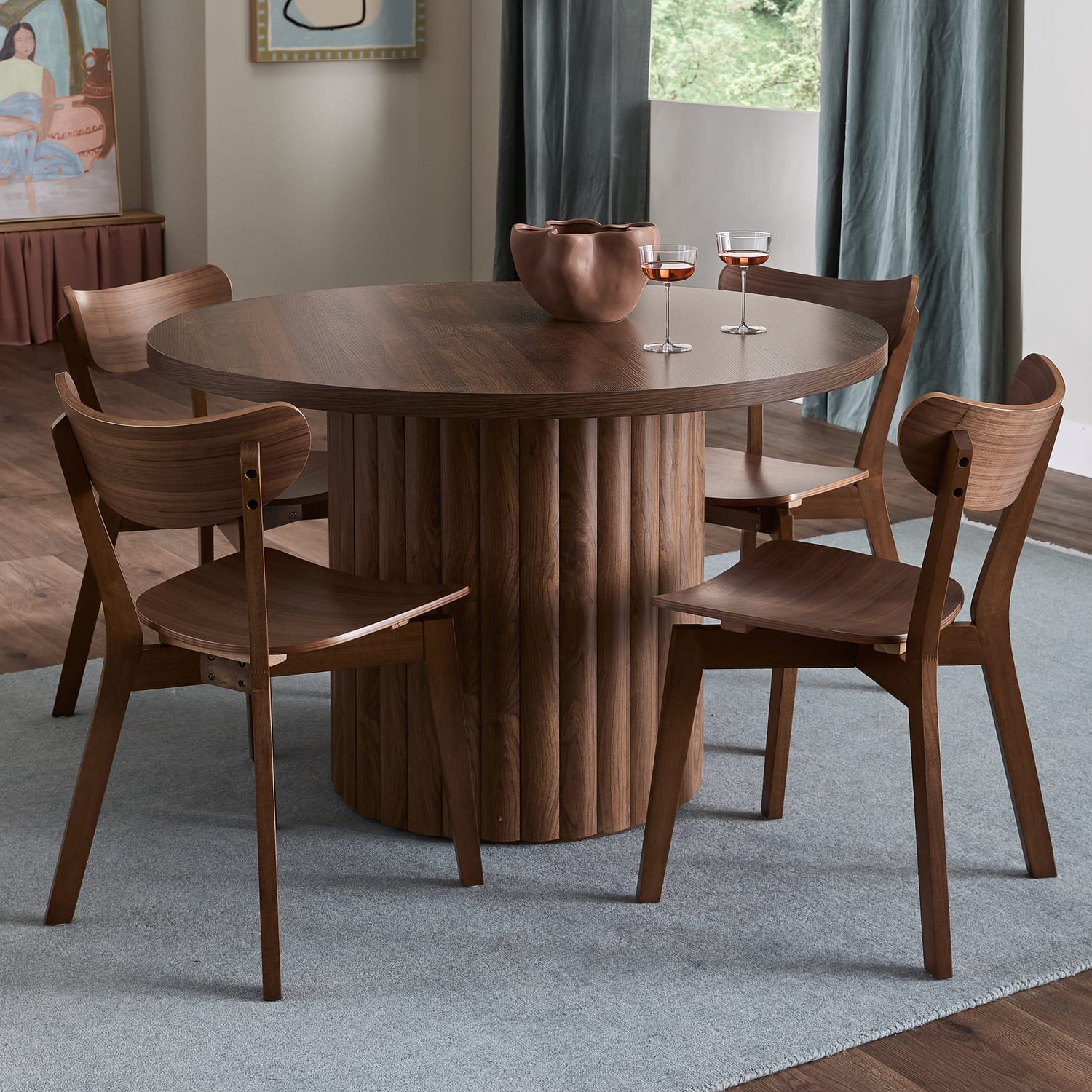 120cm Elodie Round Dining Table