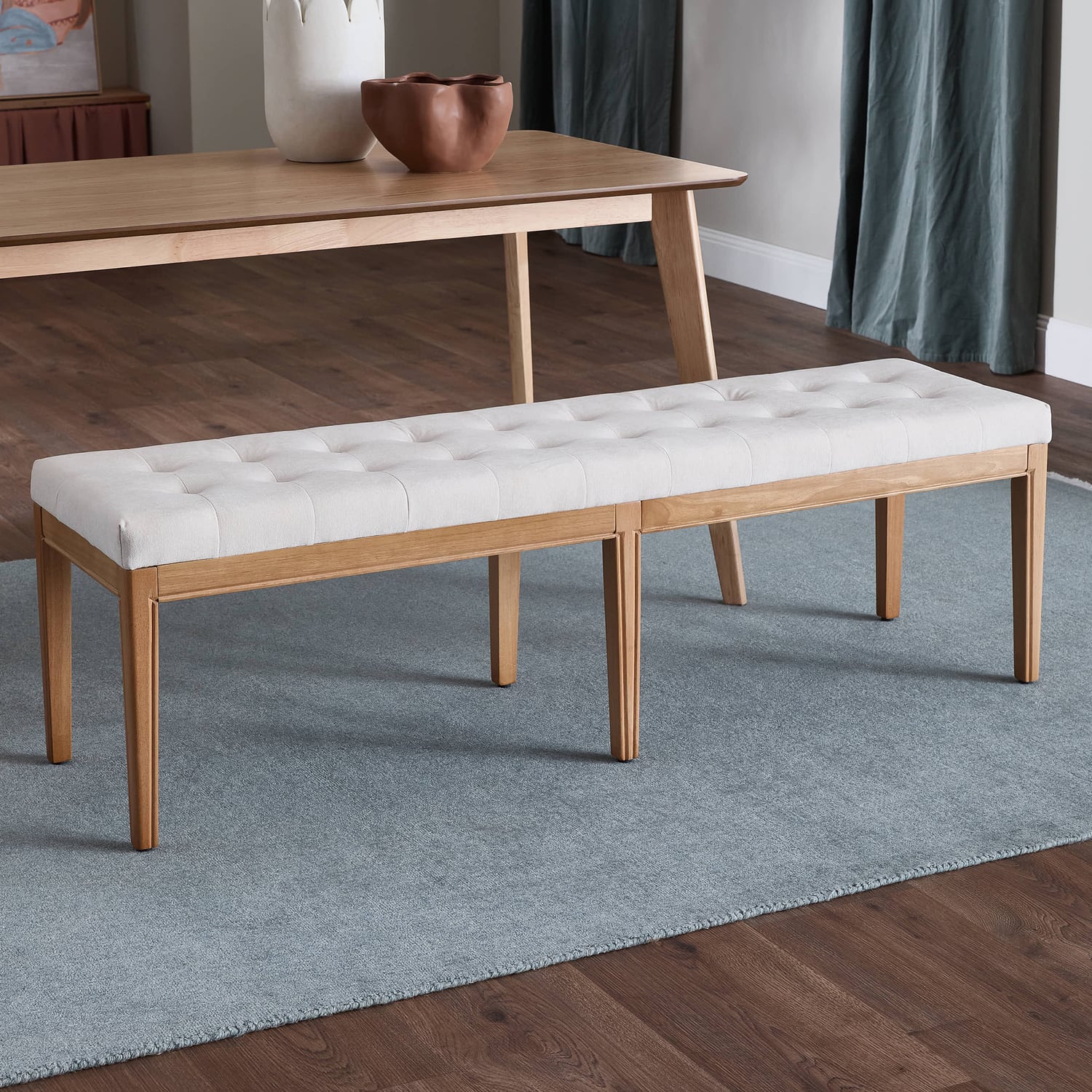 Oatlands Rubberwood Dining Bench