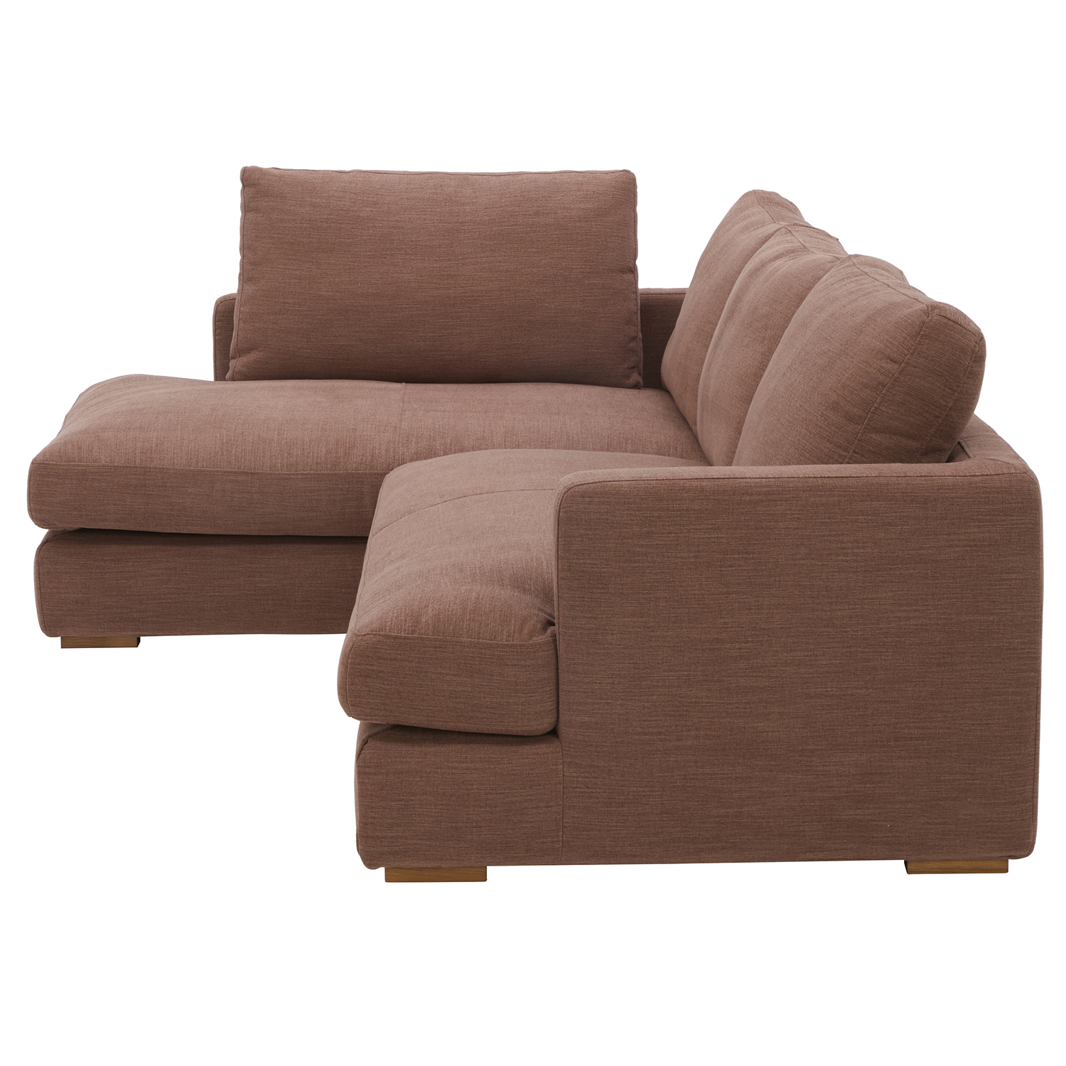 Haven 4 Seater Upholstered Sofa with Chaise