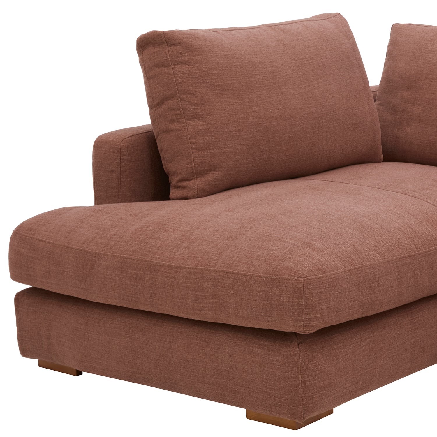 Haven 4 Seater Upholstered Sofa with Chaise