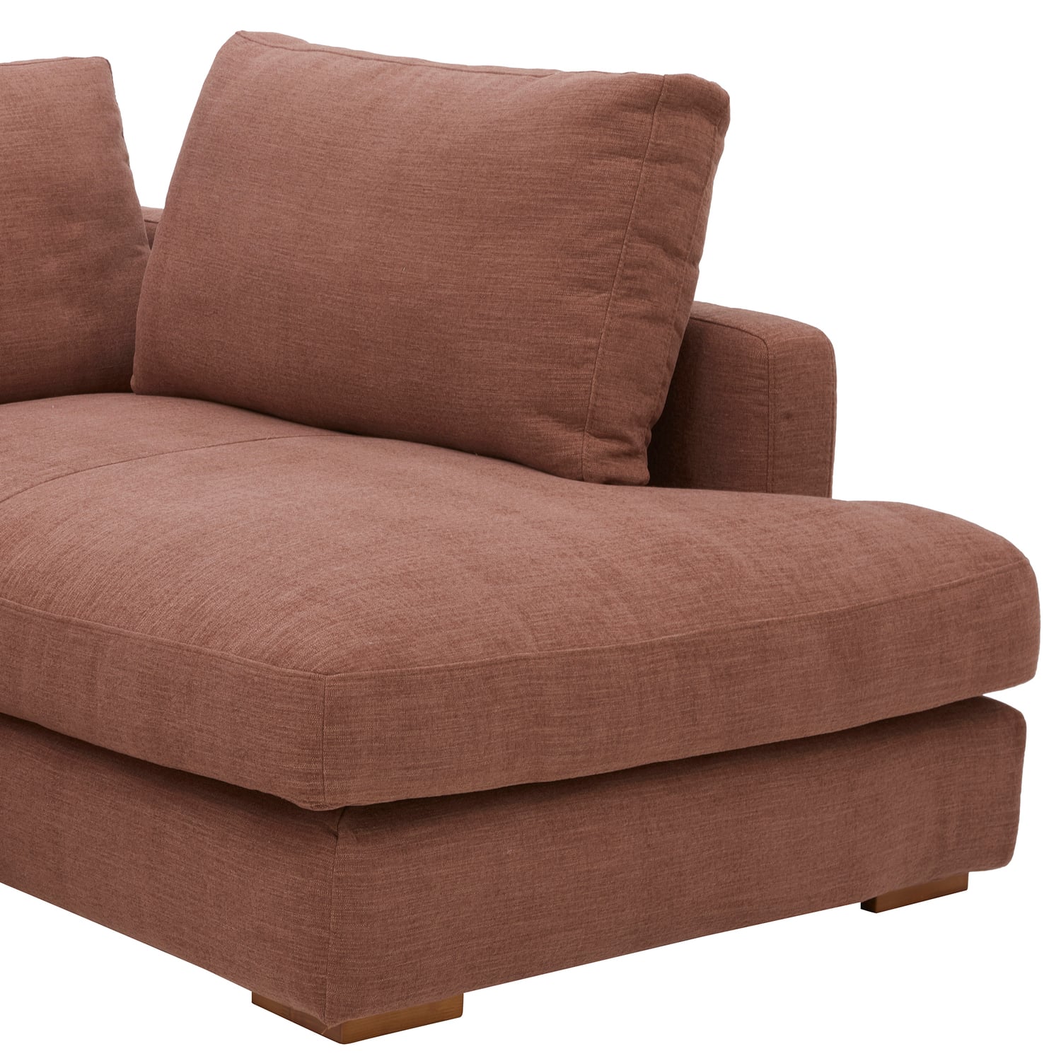 Haven 4 Seater Upholstered Sofa with Chaise