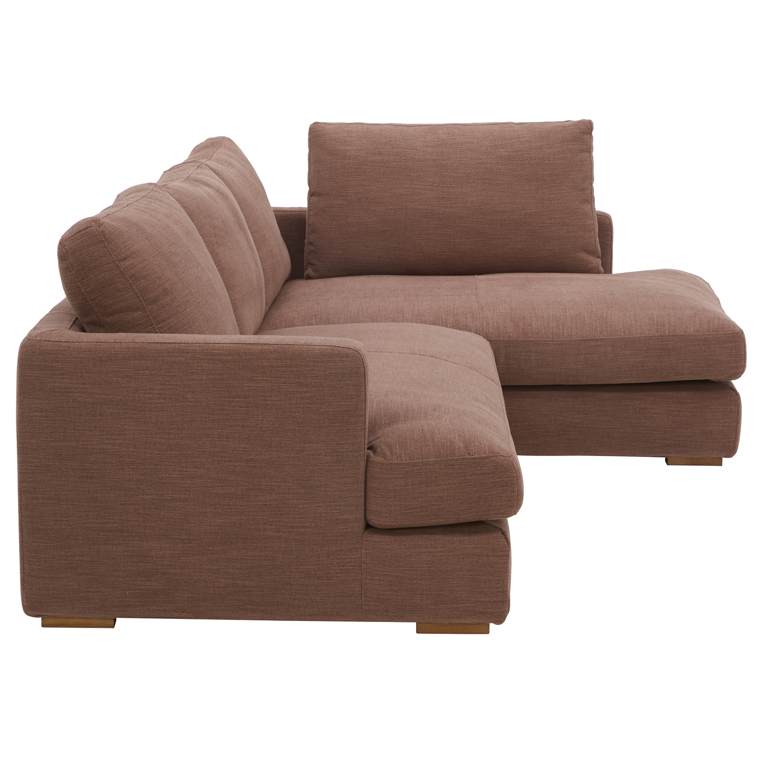 Haven 4 Seater Upholstered Sofa with Chaise