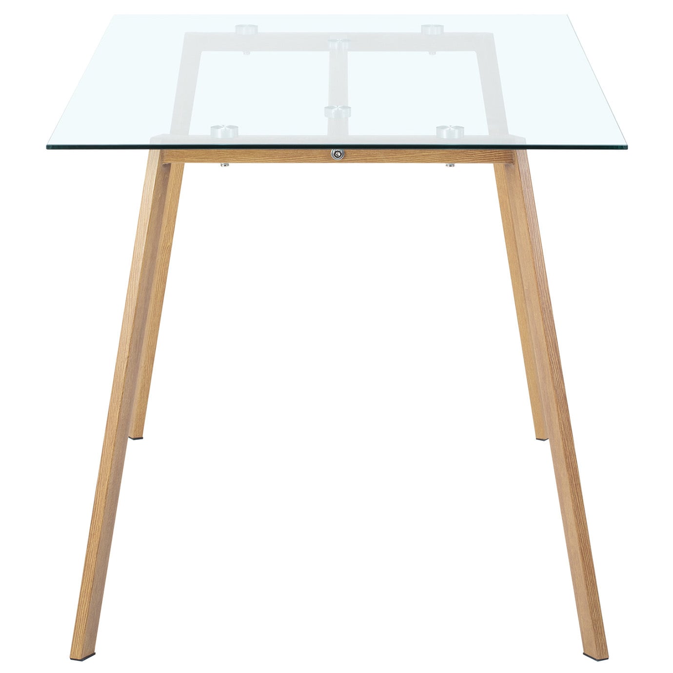 Hayden Glass Dining Table & Herb Dining Chair Set