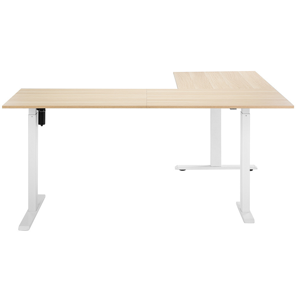 Leo Sit & Stand Desk With Wireless Charging & Matrix Office Chair Set