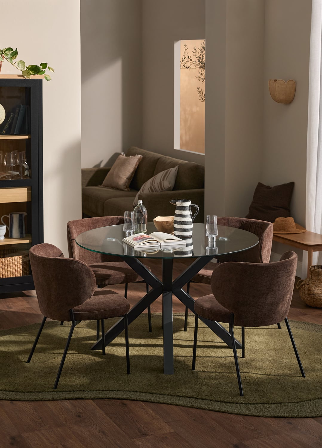 Charlie Glass Dining Table