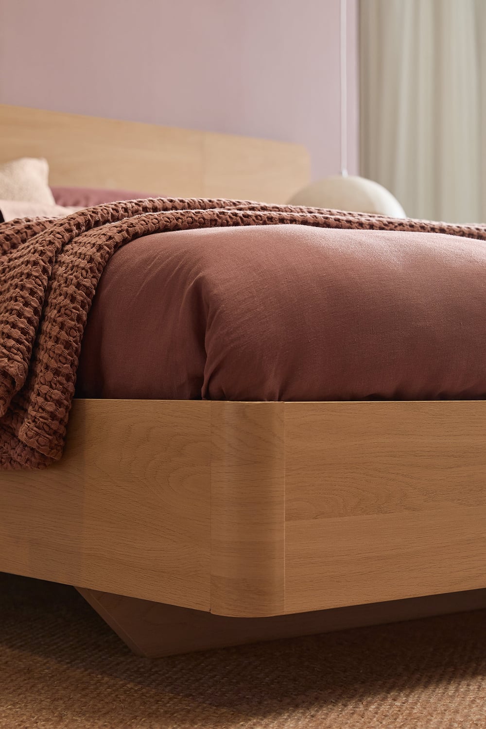 Rupert Queen Bed with Built-in Bedside Tables
