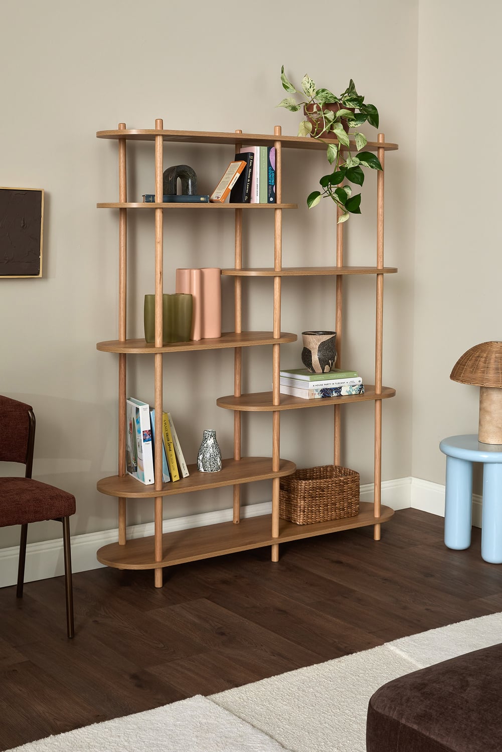 Betty 7 Tier Bookcase