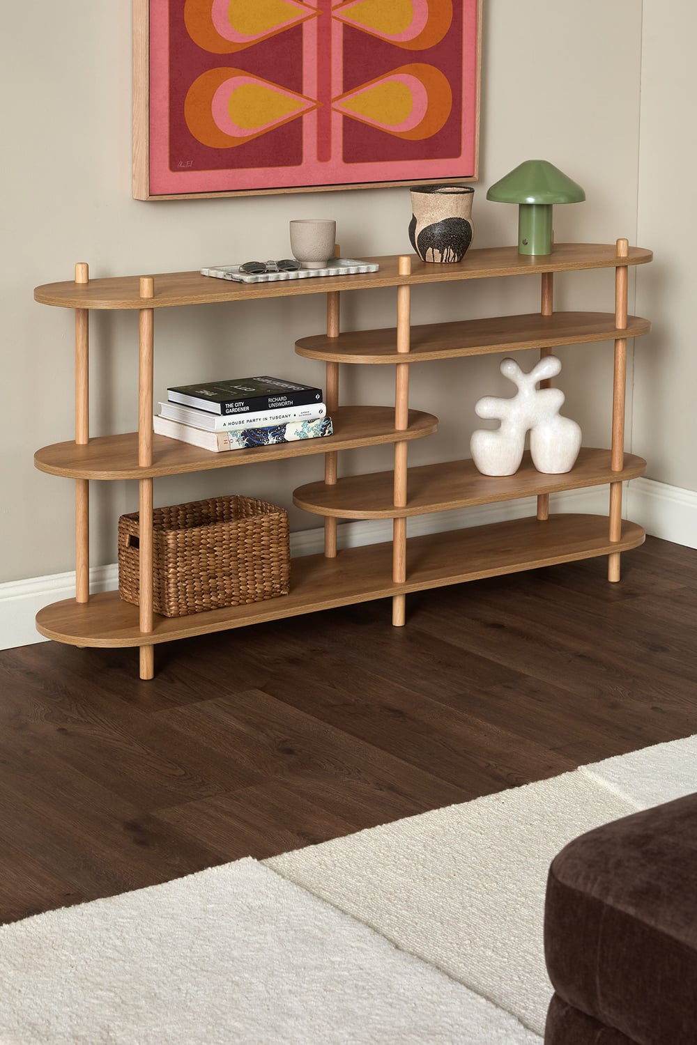 Betty 5 Tier Bookcase