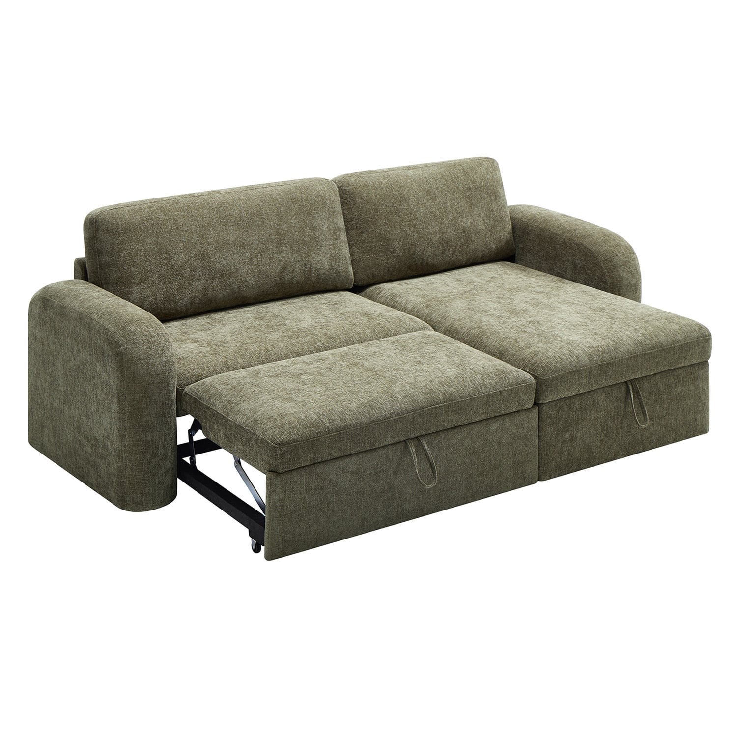 Maia 4 Seater Double Storage Sofa Bed with Reversible Chaise
