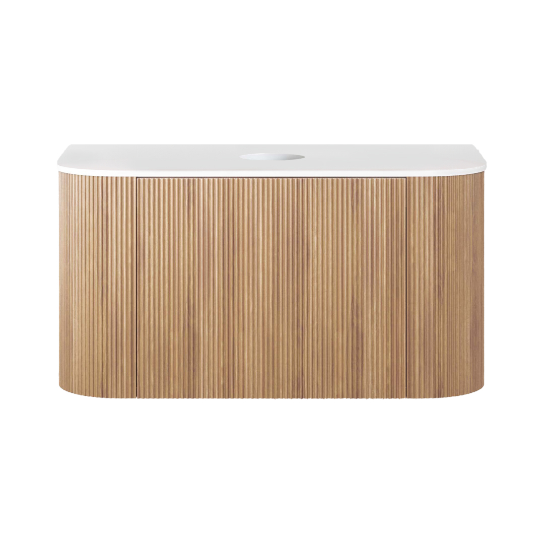 Nomad 900mm Vanity Package with Rectangular Basin & Wall Mixer