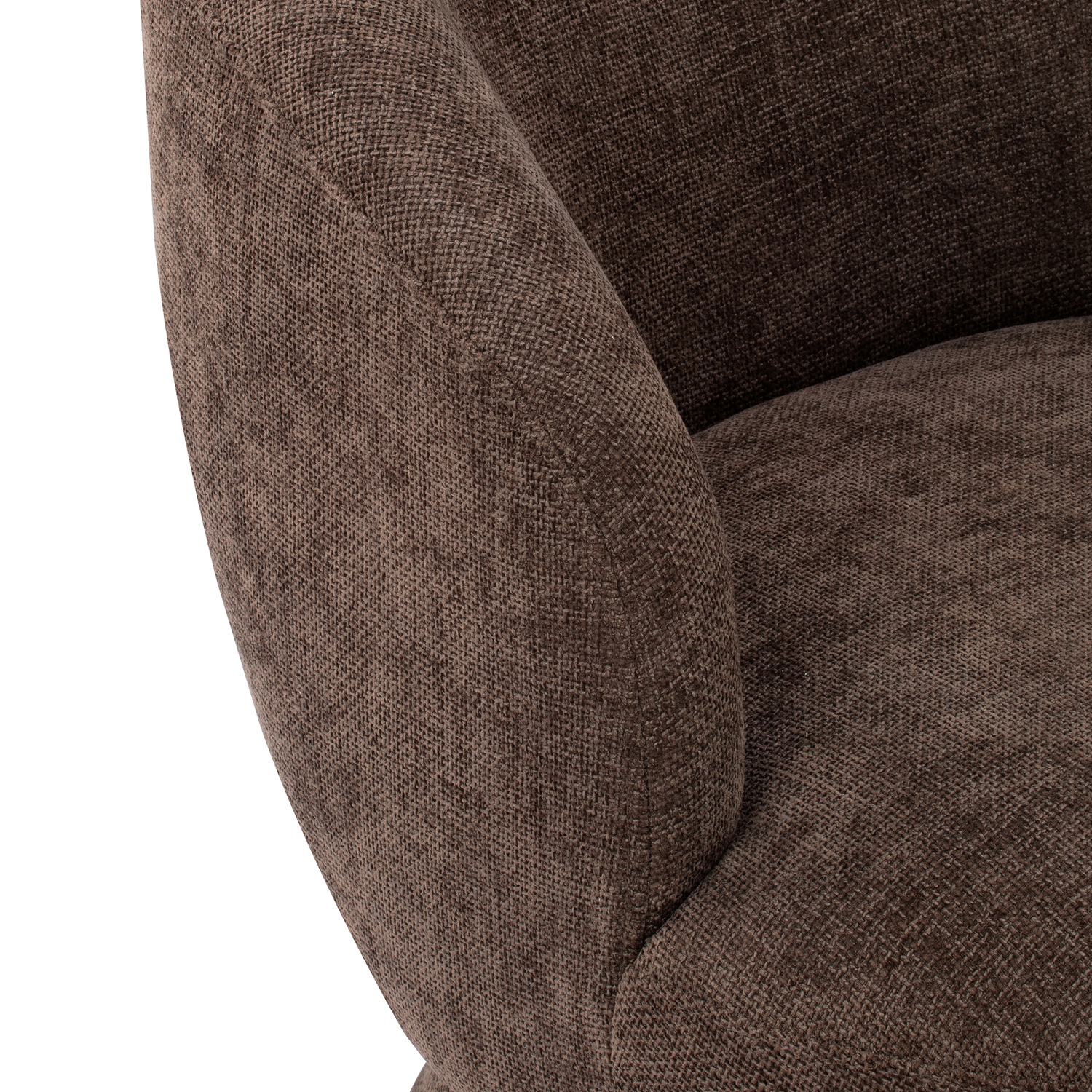 Eloise Chenille Swivel Armchair