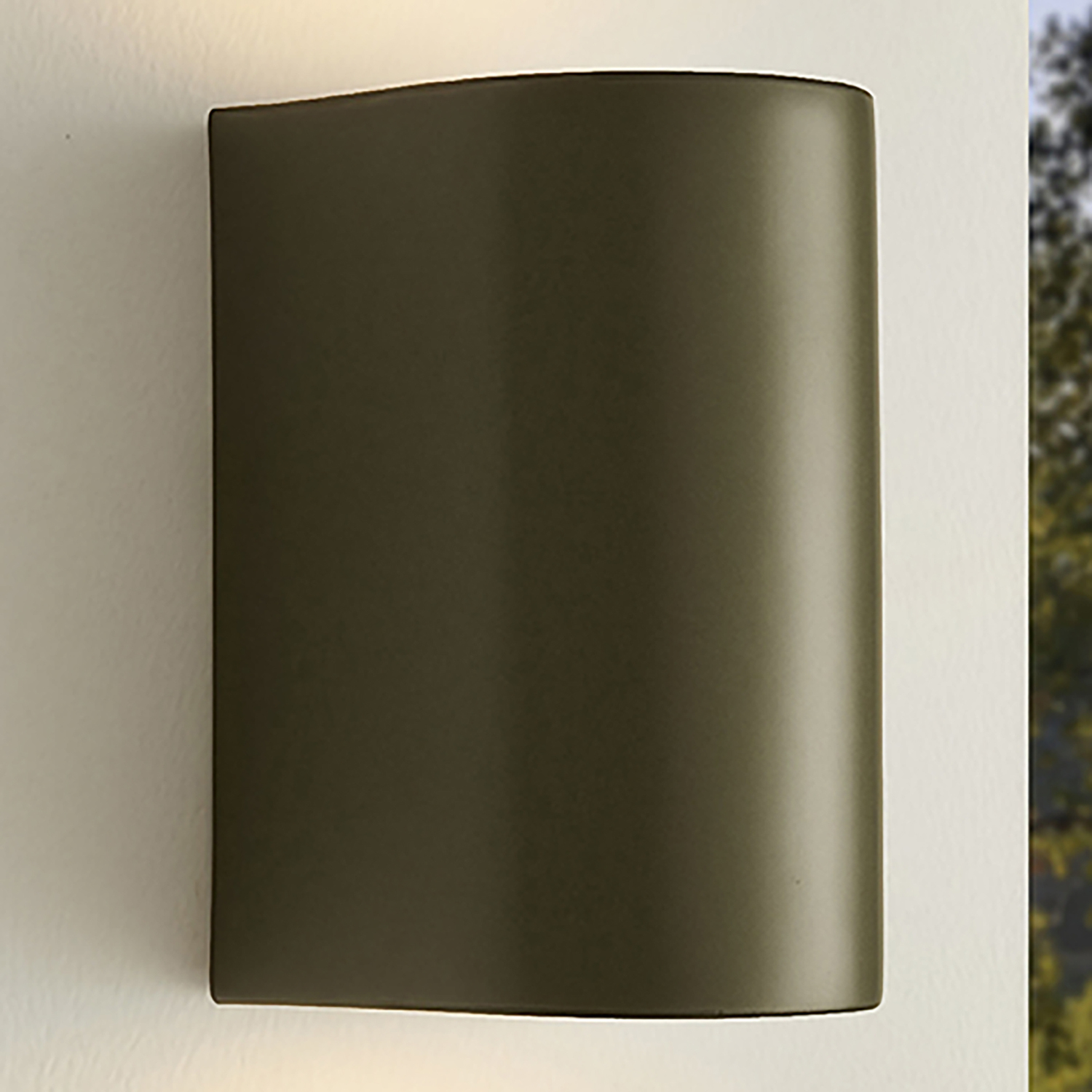 Haze Ceramic Outdoor Wall Light