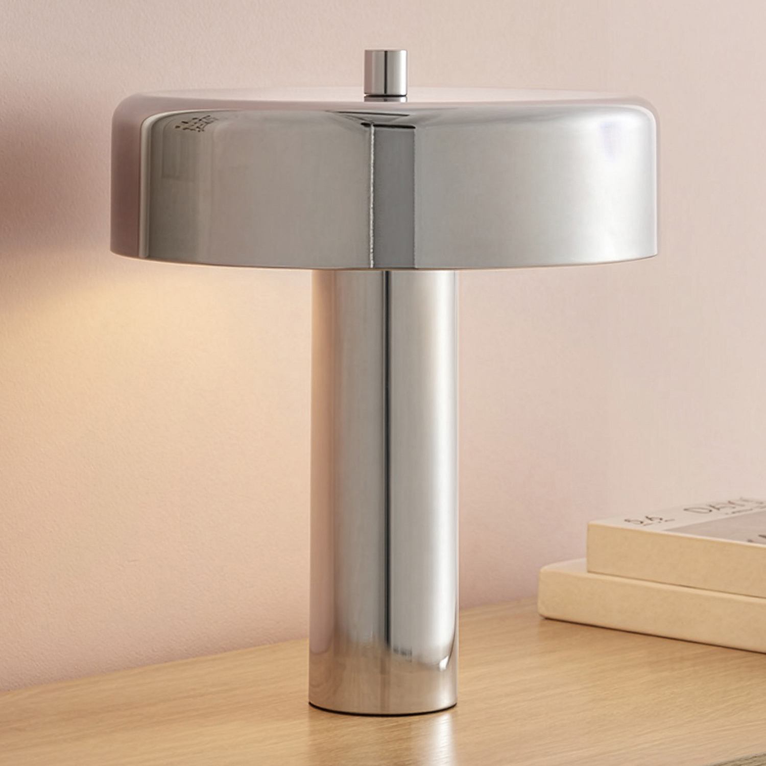 Zephyr Chrome Table Lamp