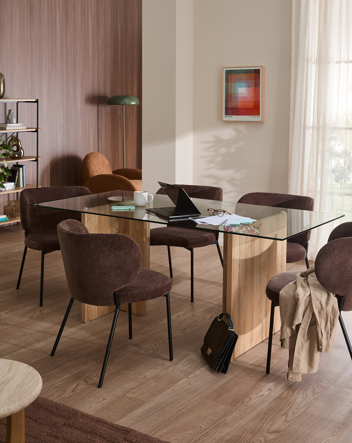 Nora Glass Dining Table