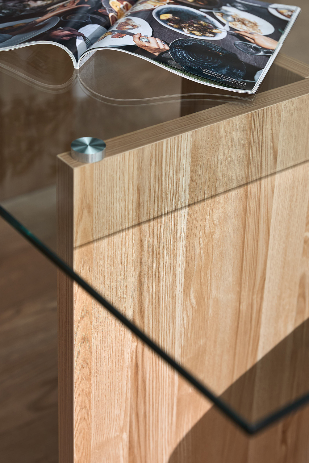 Nora Glass Dining Table