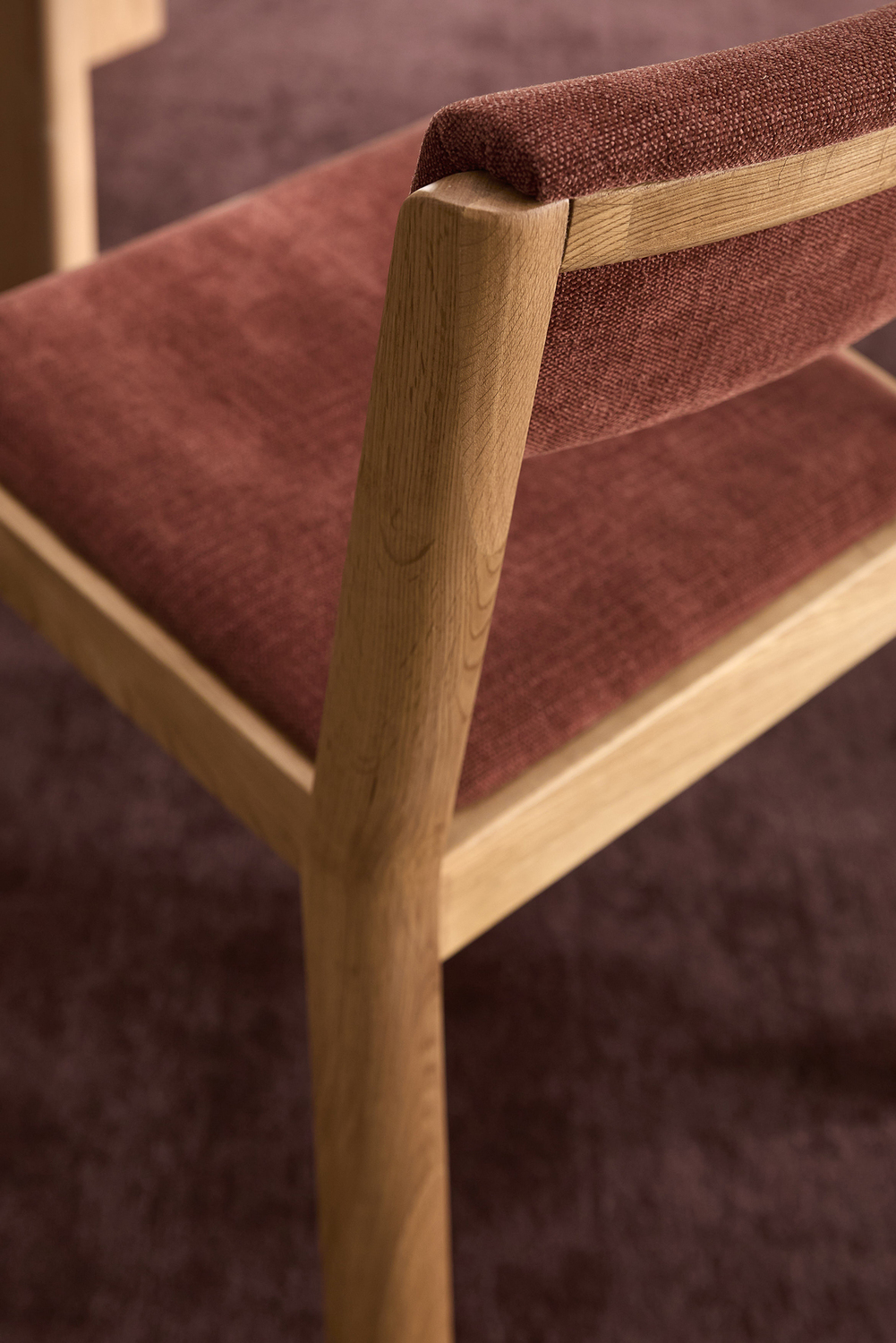 Alex Solid Oak Wood Dining Chairs