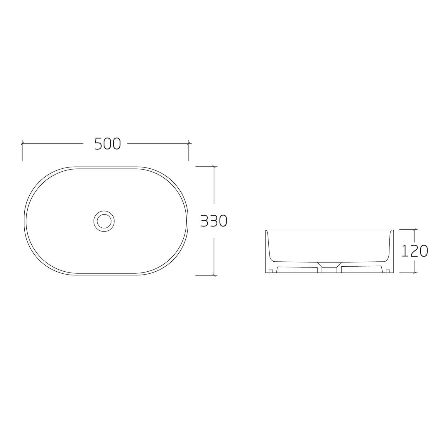 Belmont 900mm Vanity Package with Rectangular LED Mirror