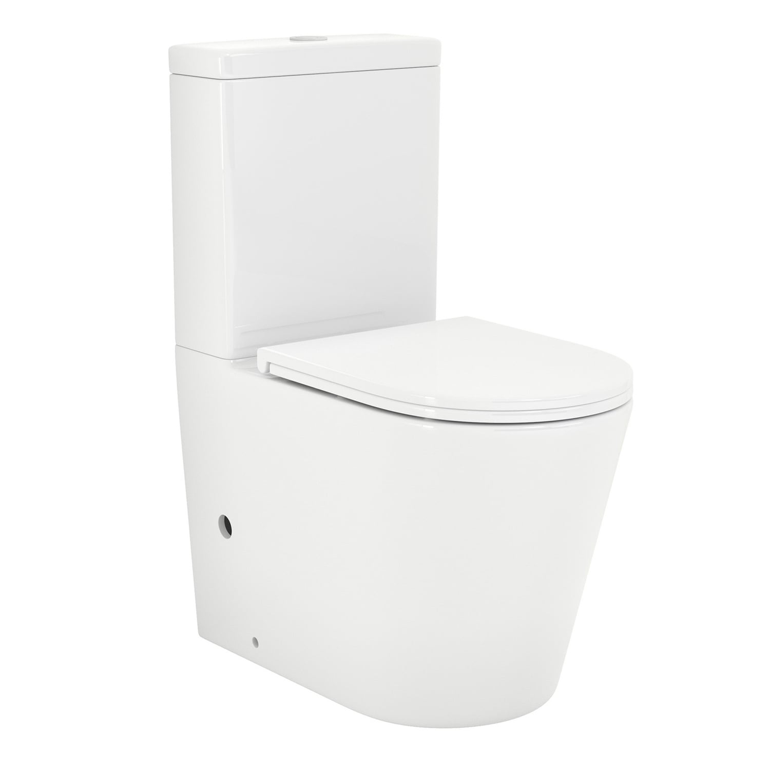 Delta Rounded Back to Wall Toilet Suite