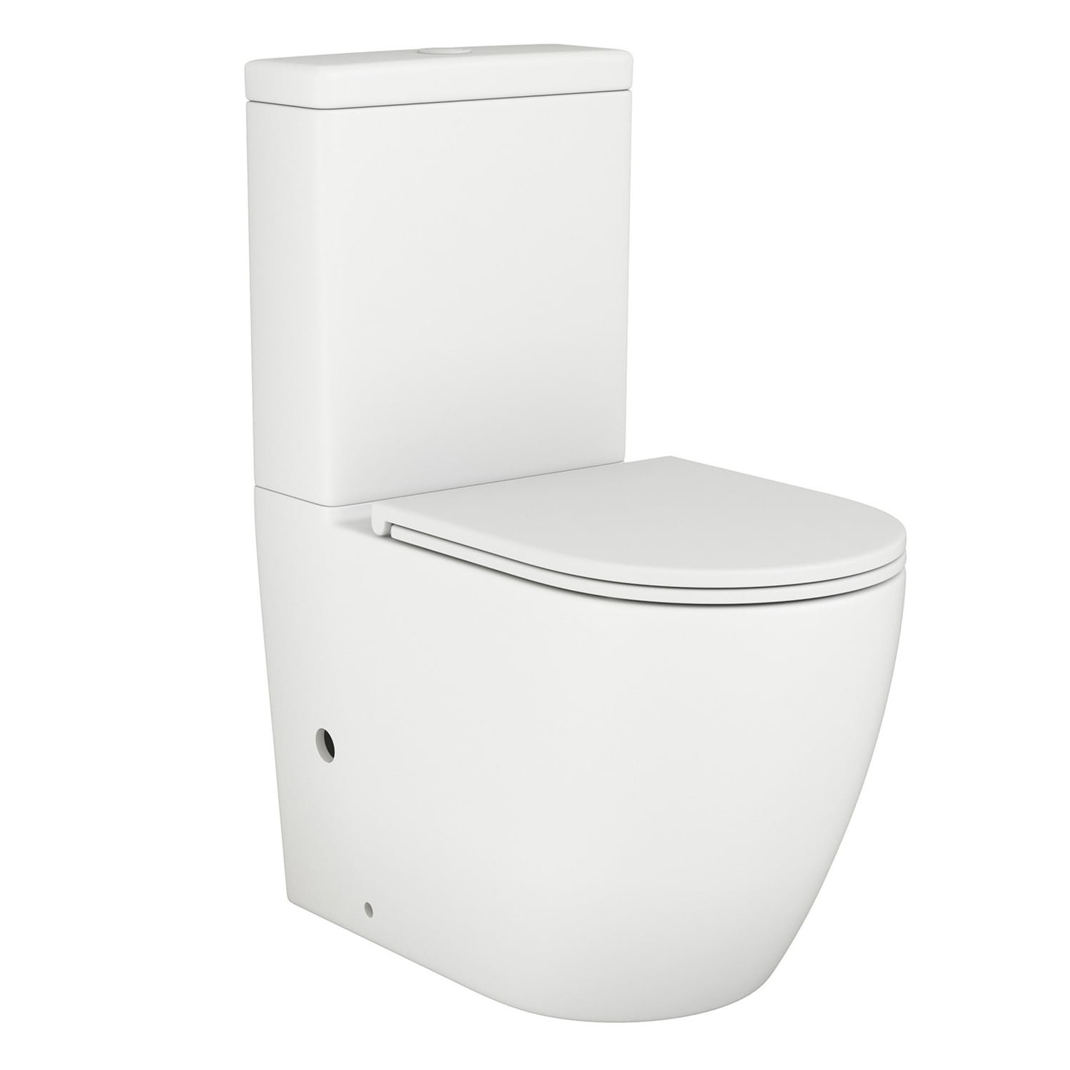 Delta Rounded Back to Wall Toilet Suite
