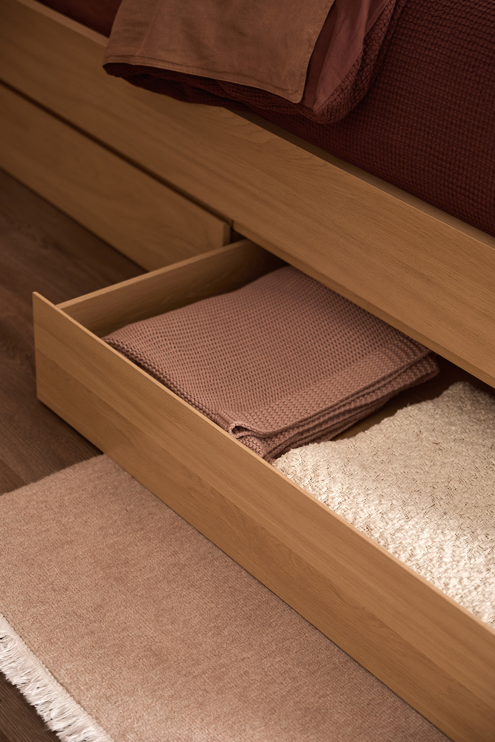 Meeka Bed Frame with Underbed Drawers