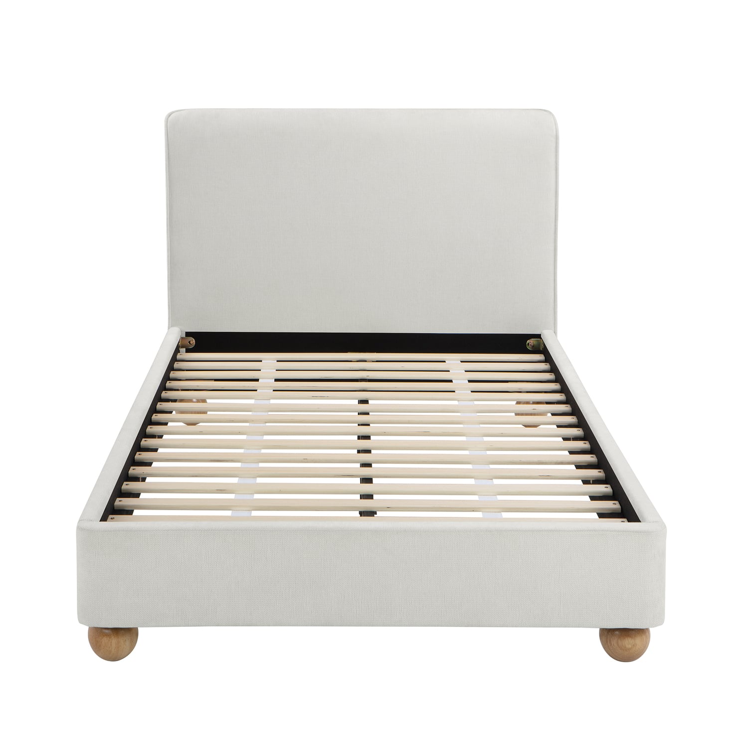 Bonnie Upholstered Ball Foot Bed