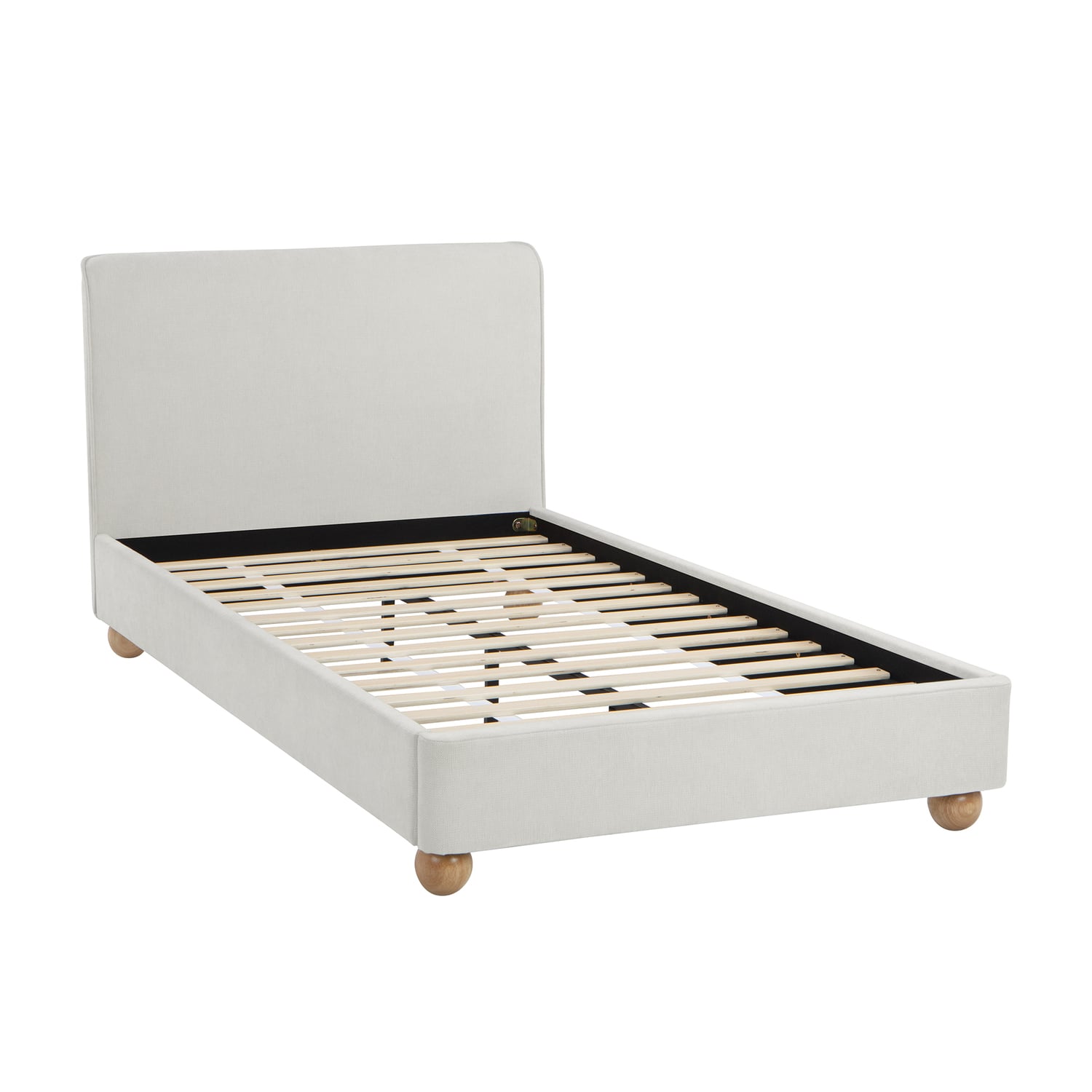 Bonnie Upholstered Ball Foot Bed