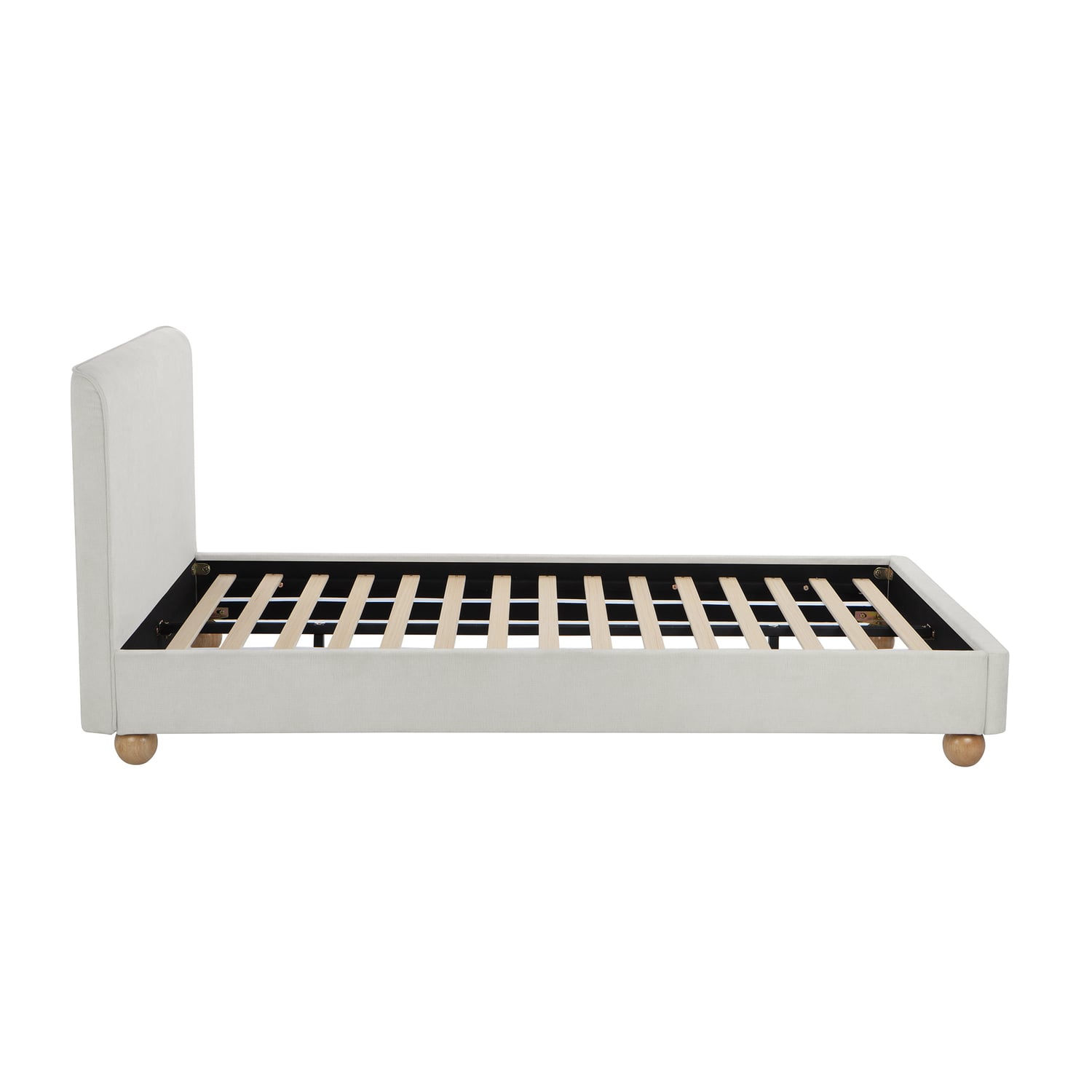 Bonnie Upholstered Ball Foot Bed
