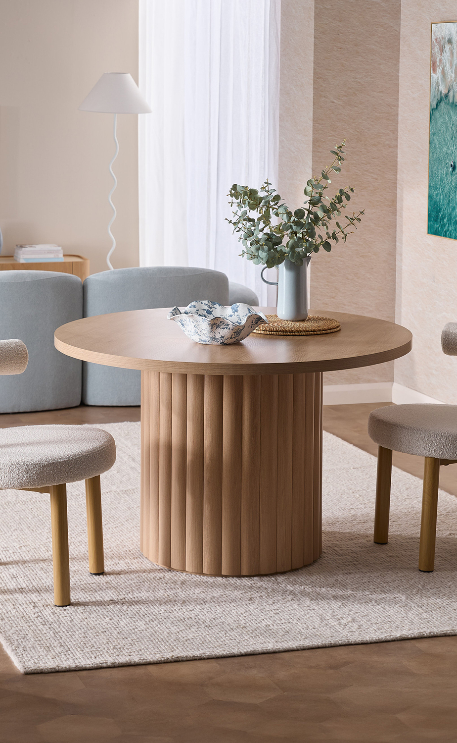 120cm Elodie Round Dining Table