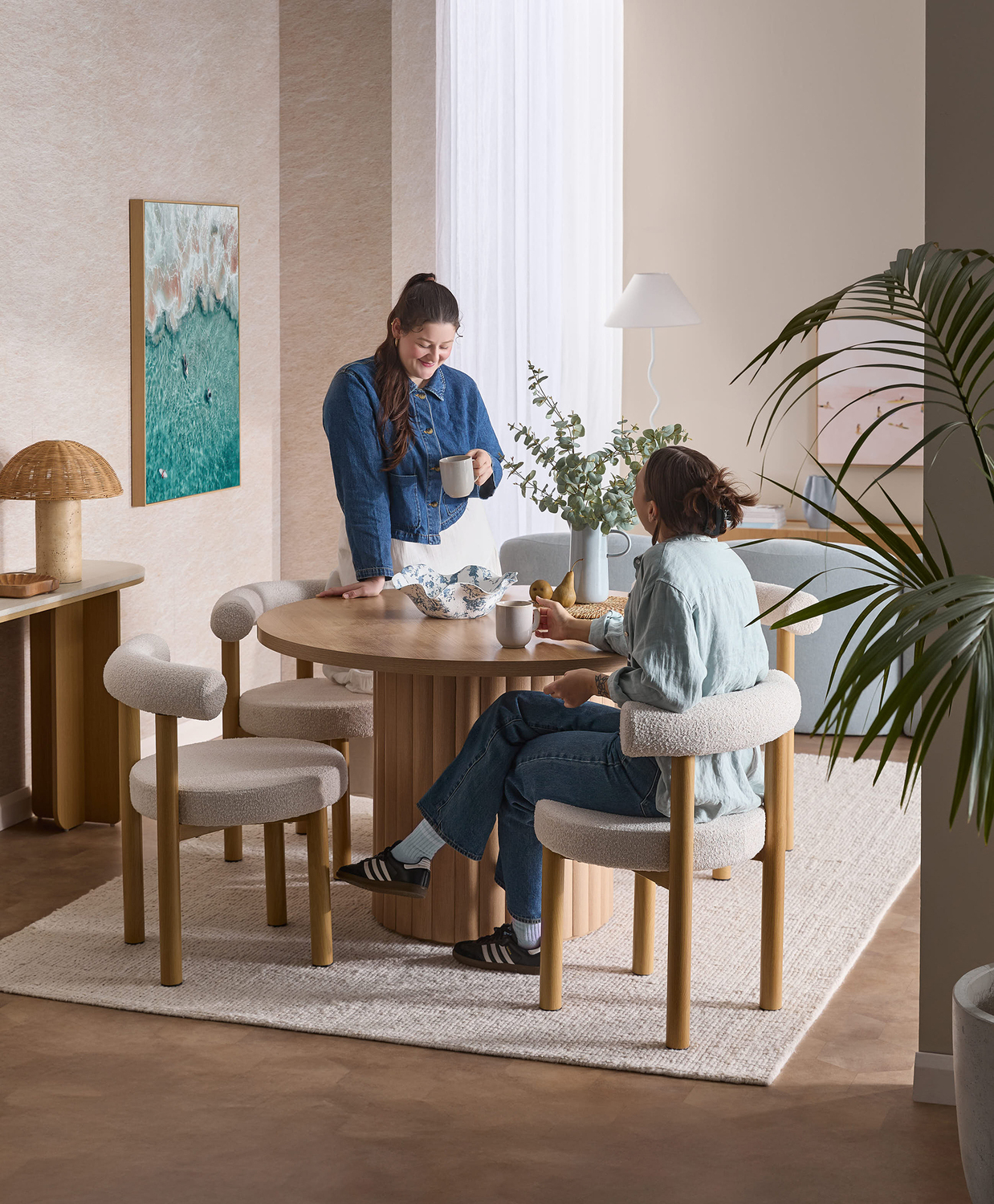 120cm Elodie Round Dining Table