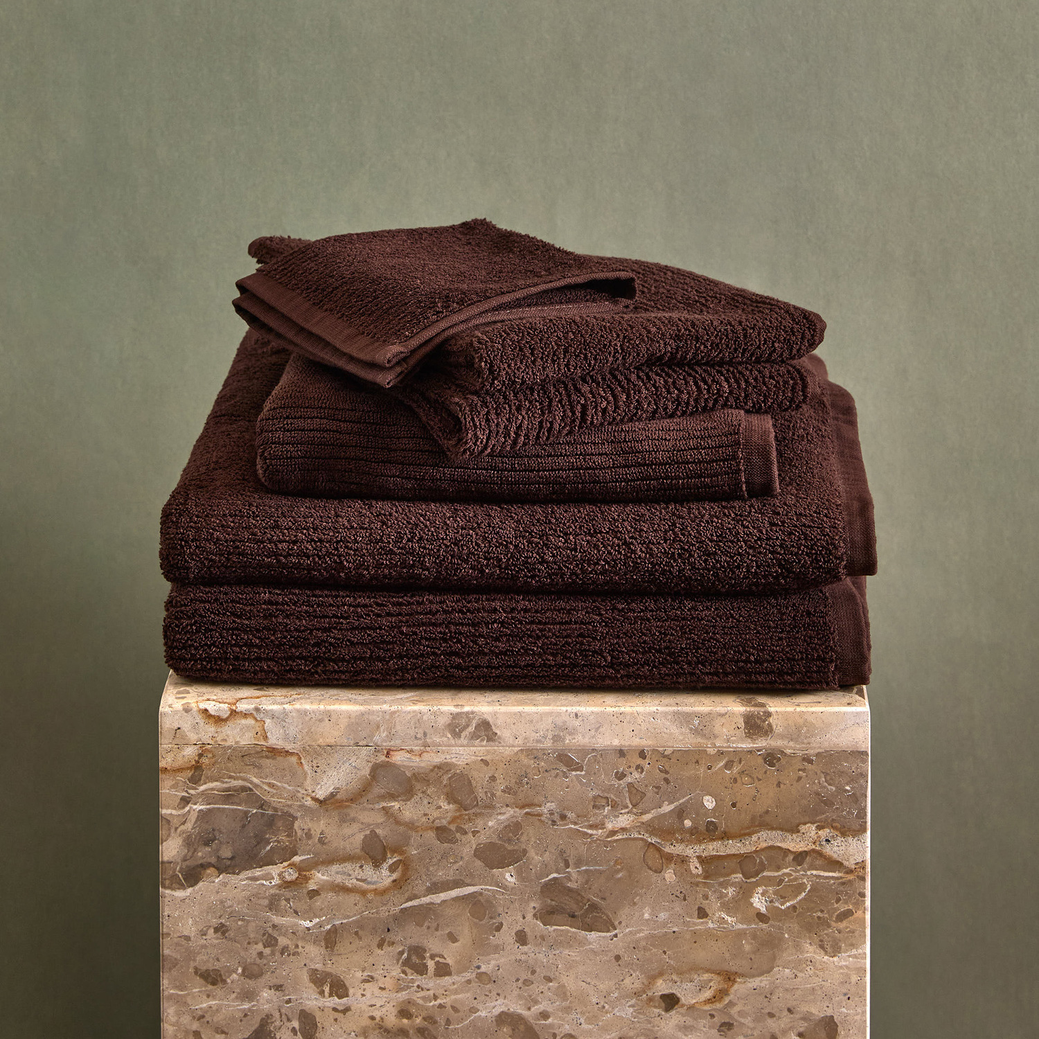6 Piece Monty Cotton Bathroom Towel Set