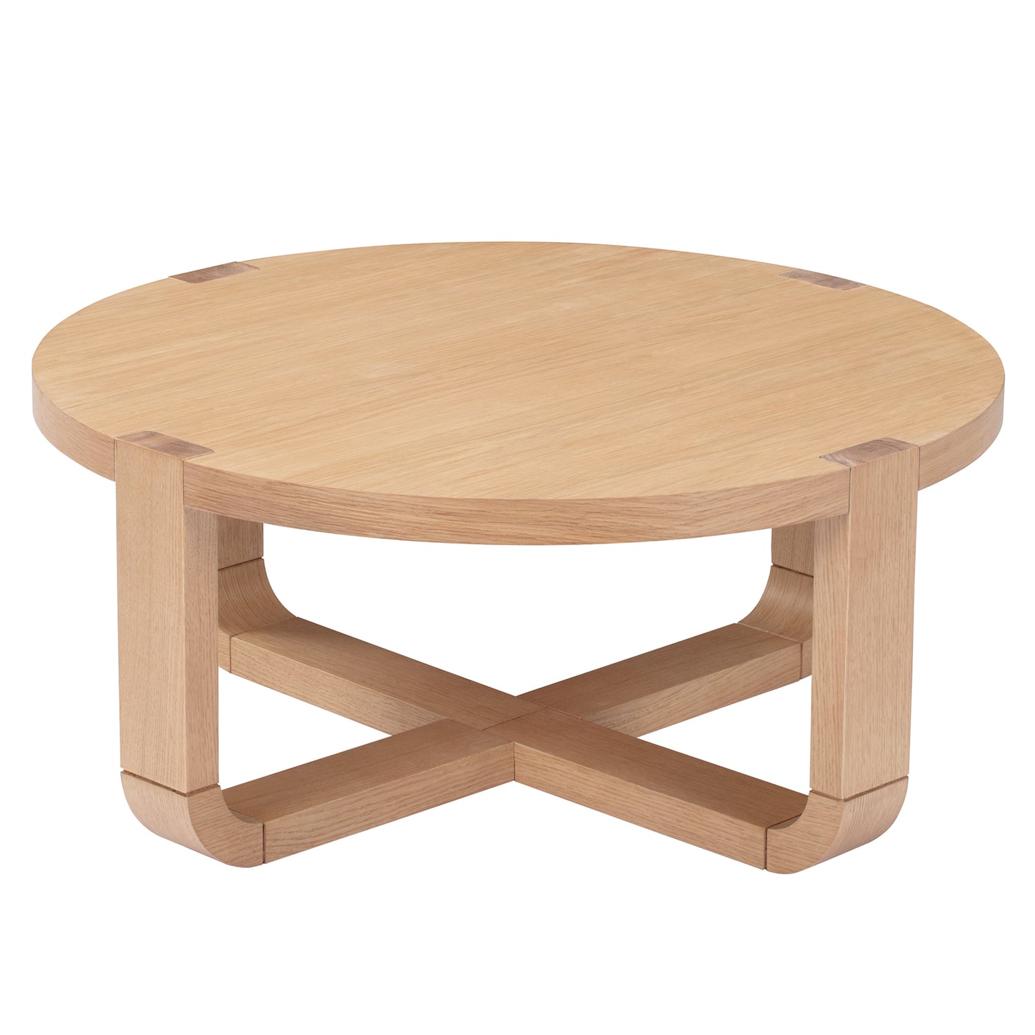 100cm Aspyn Oak Wood Coffee Table
