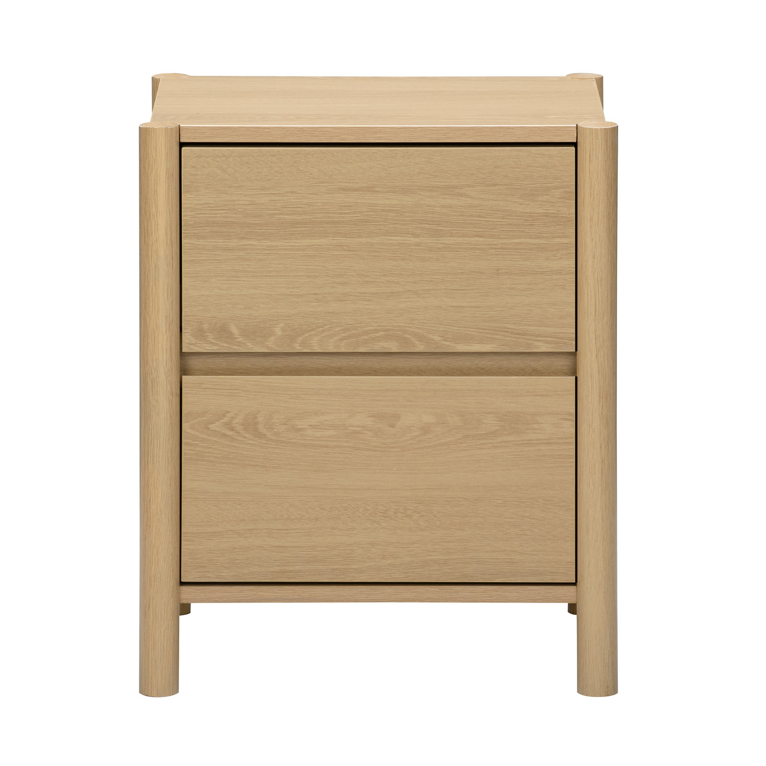 Mila 2 Drawer Bedside Table