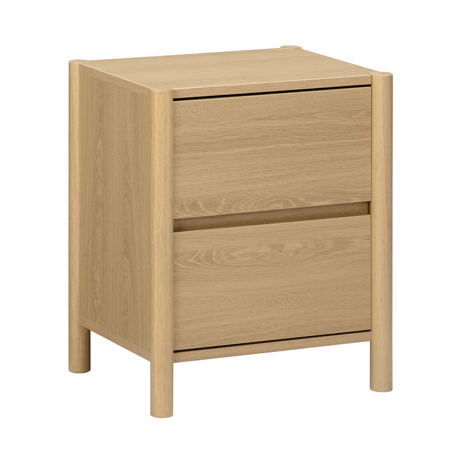 Mila 2 Drawer Bedside Table
