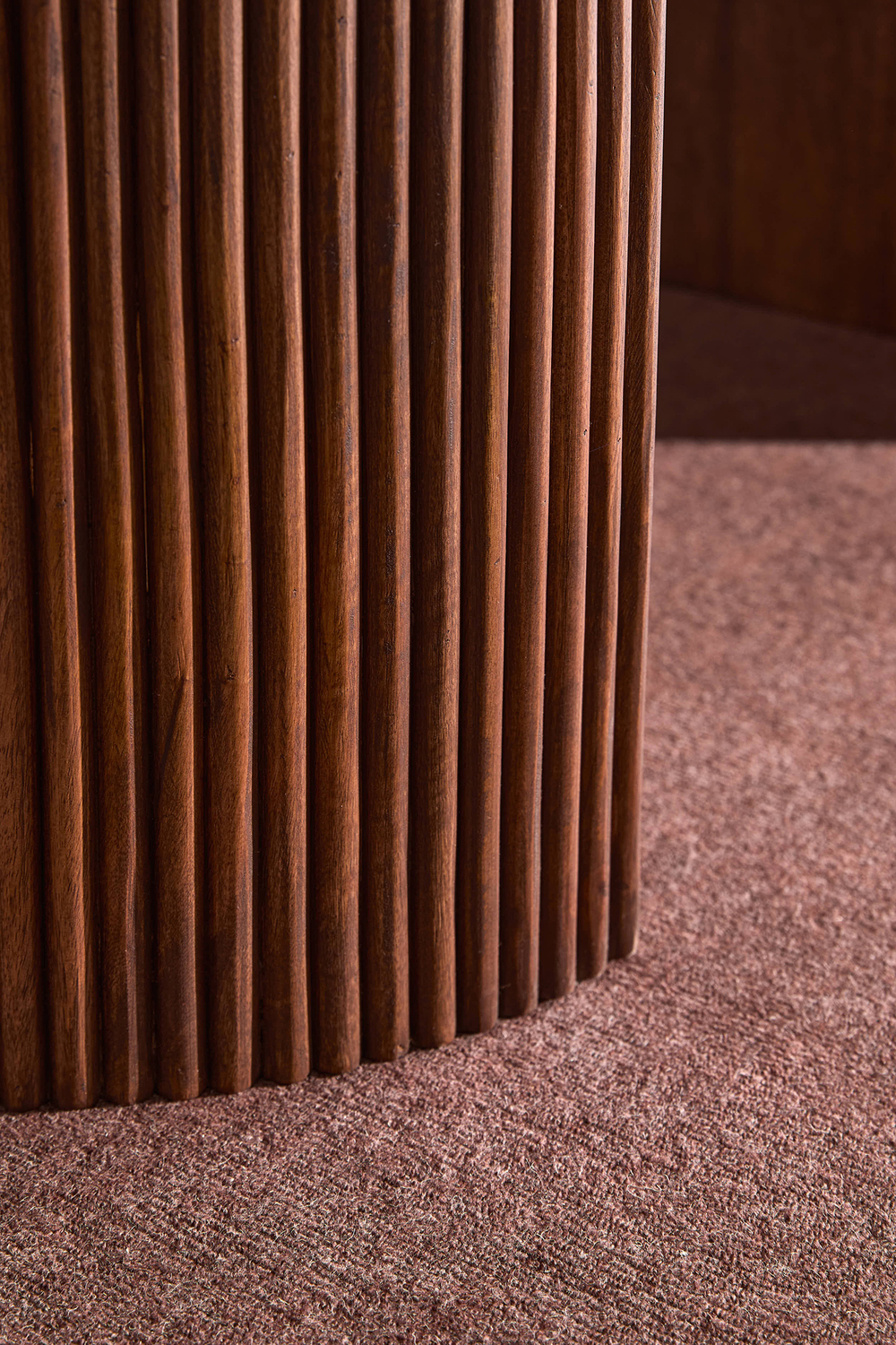 Anika Oval Mango Wood Dining Table