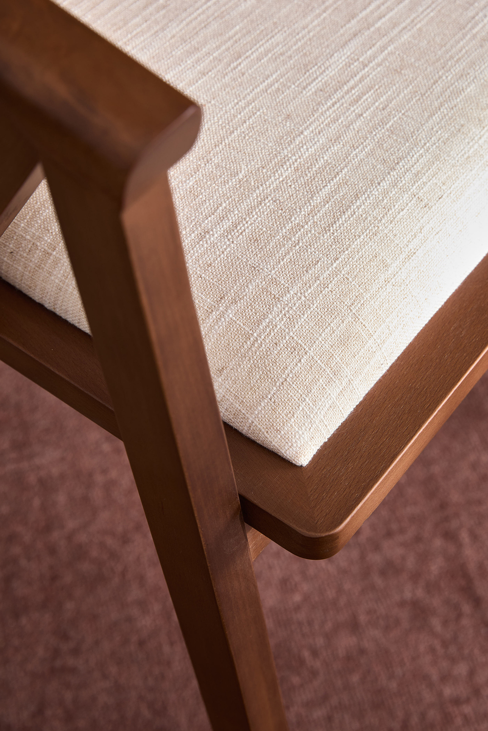 Shun Beech Wood & Rattan Dining Chair