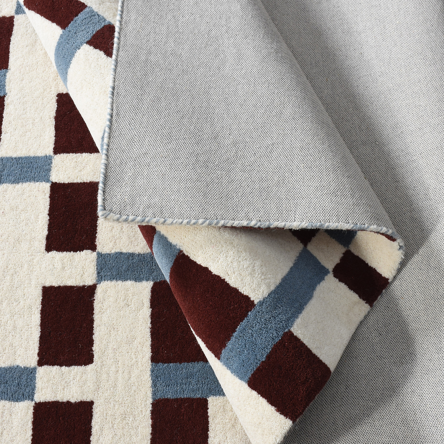 Greta Geometric Hand-Tufted Wool Rug