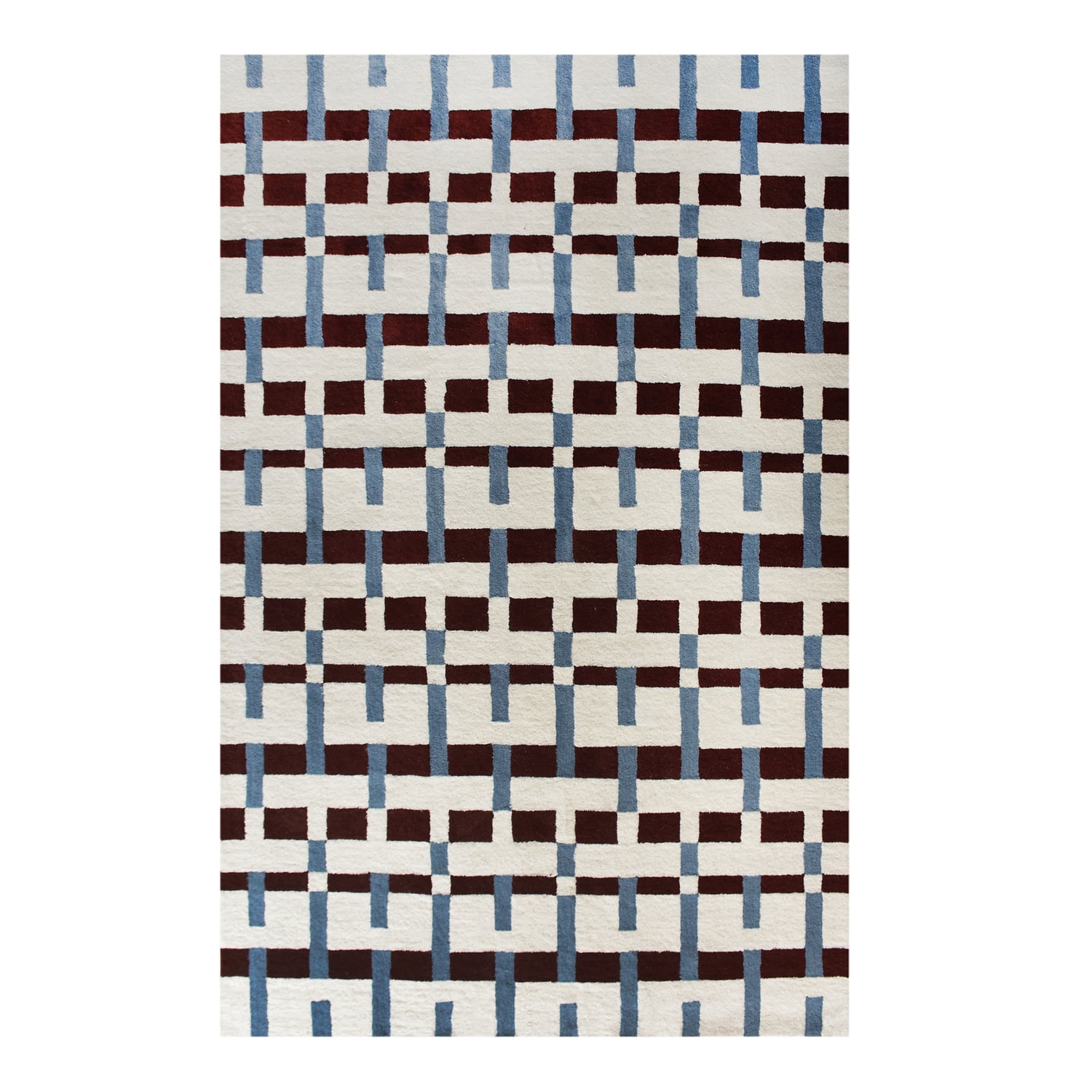 Greta Geometric Hand-Tufted Wool Rug