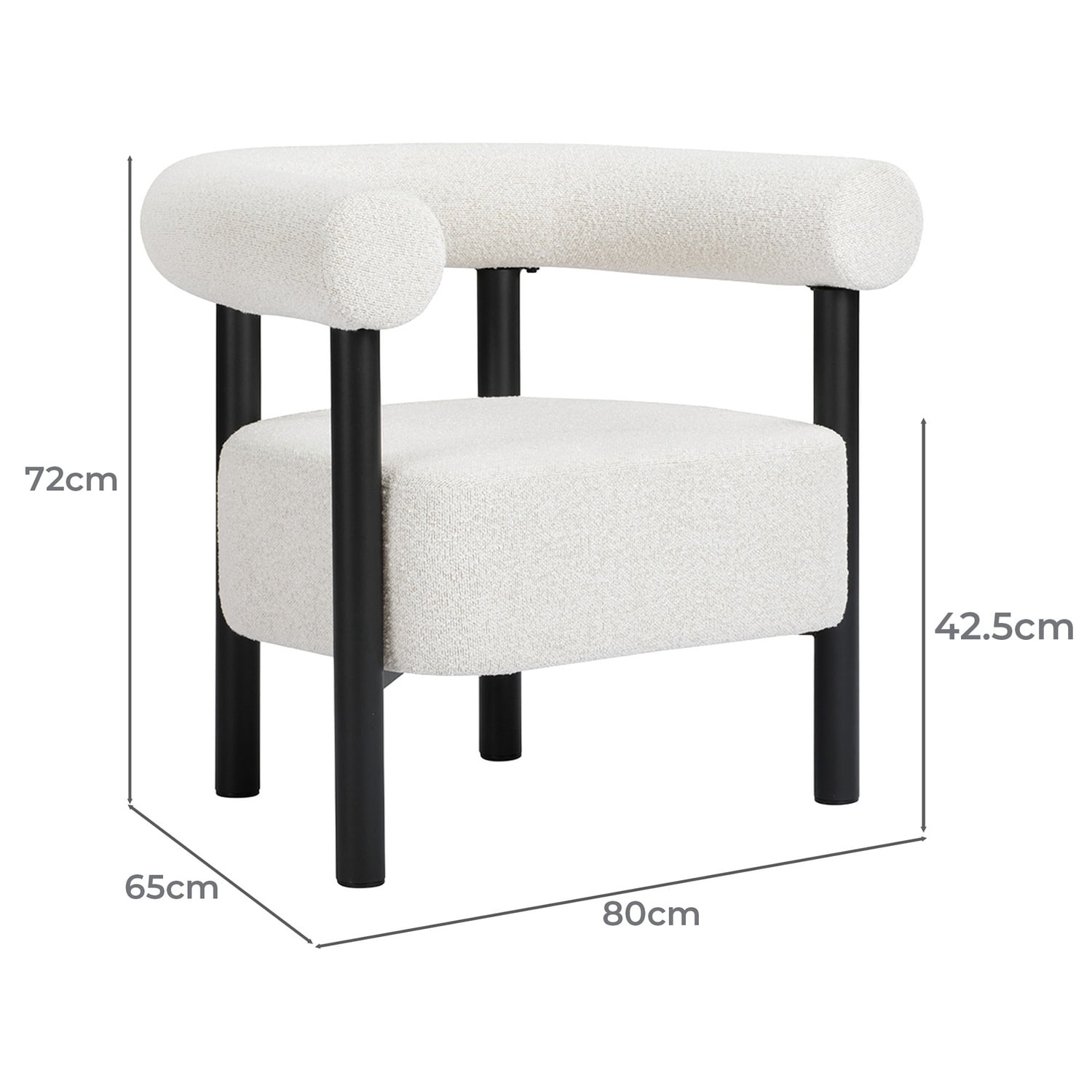 Roselin Boucle Armchair