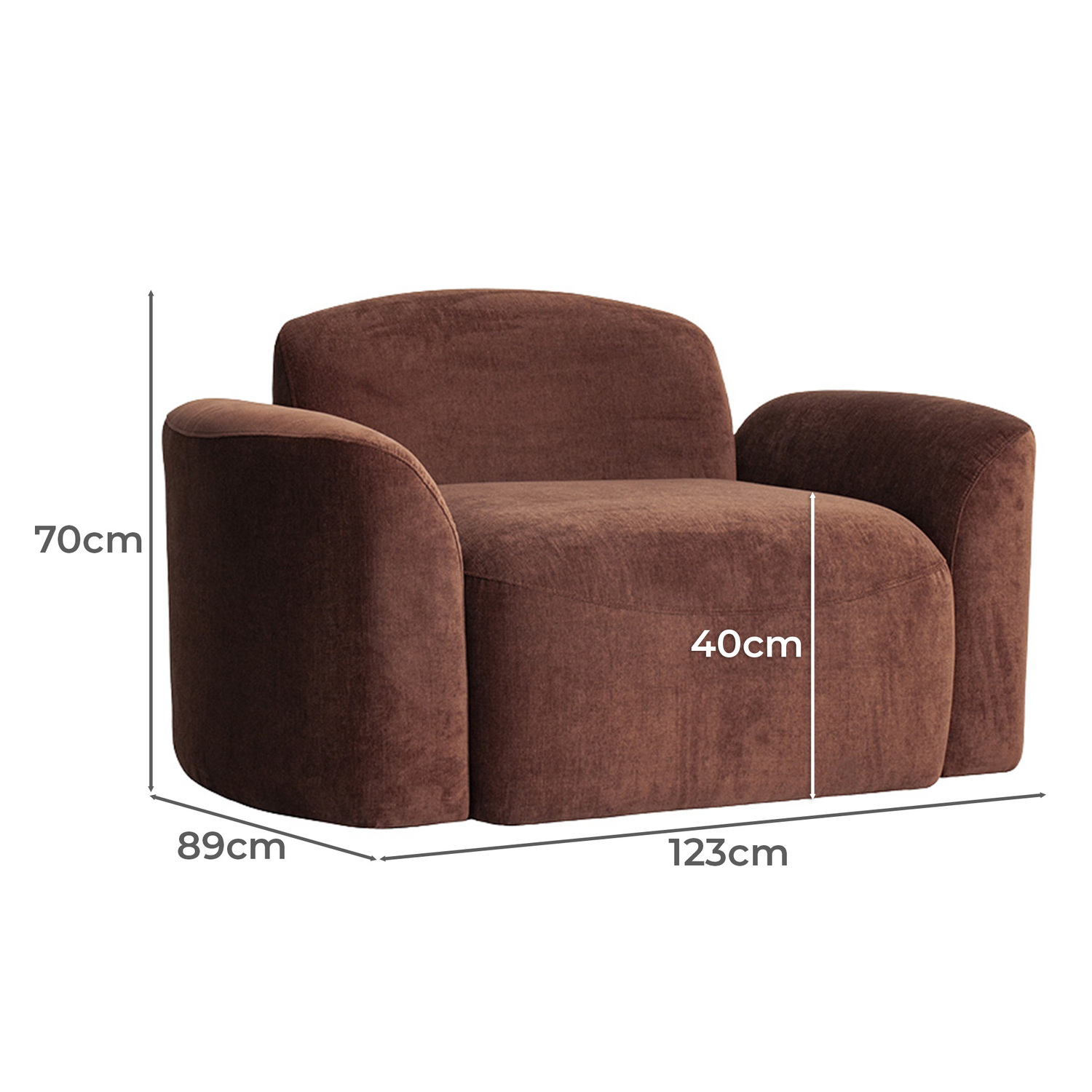 Cami Chenille Armchair