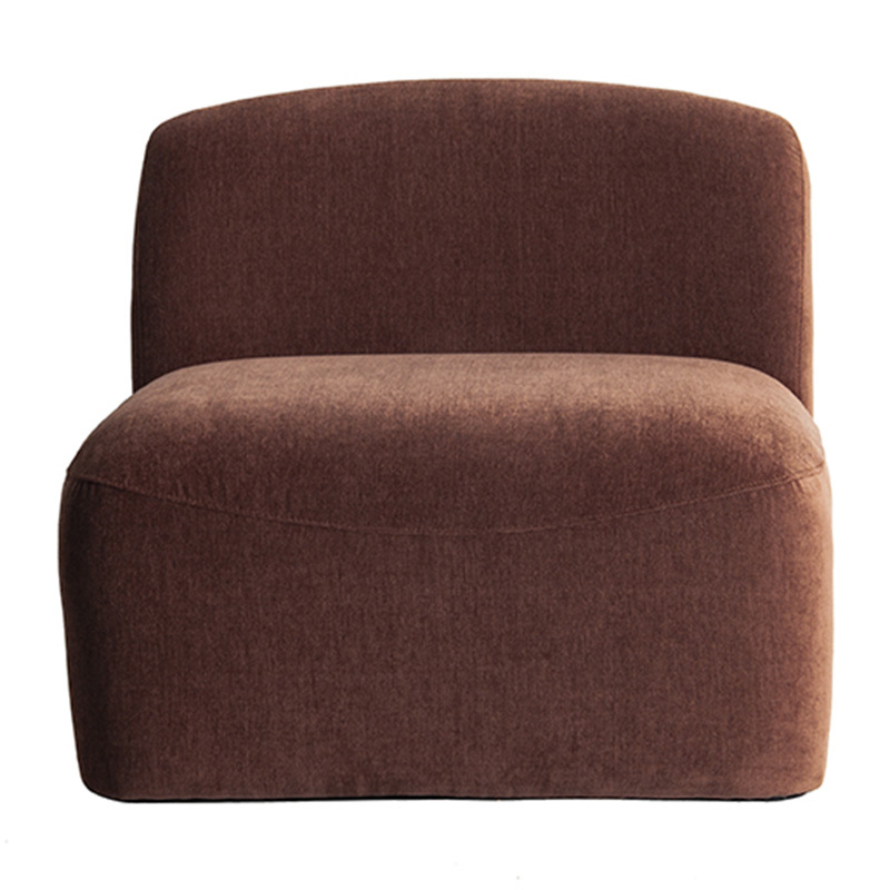 Cami Chenille Armless Chair