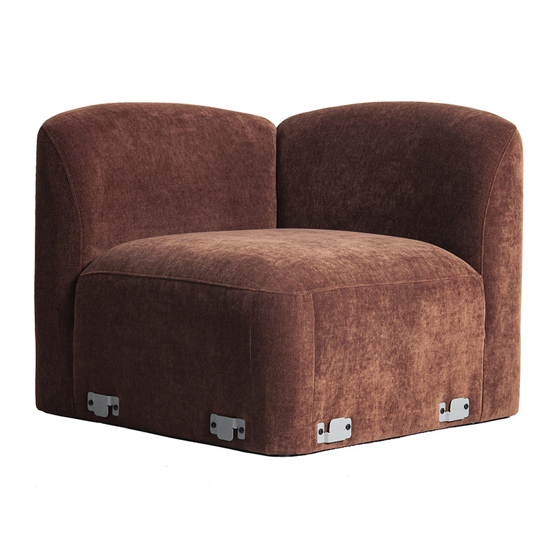 Cami Chenille Corner Chair