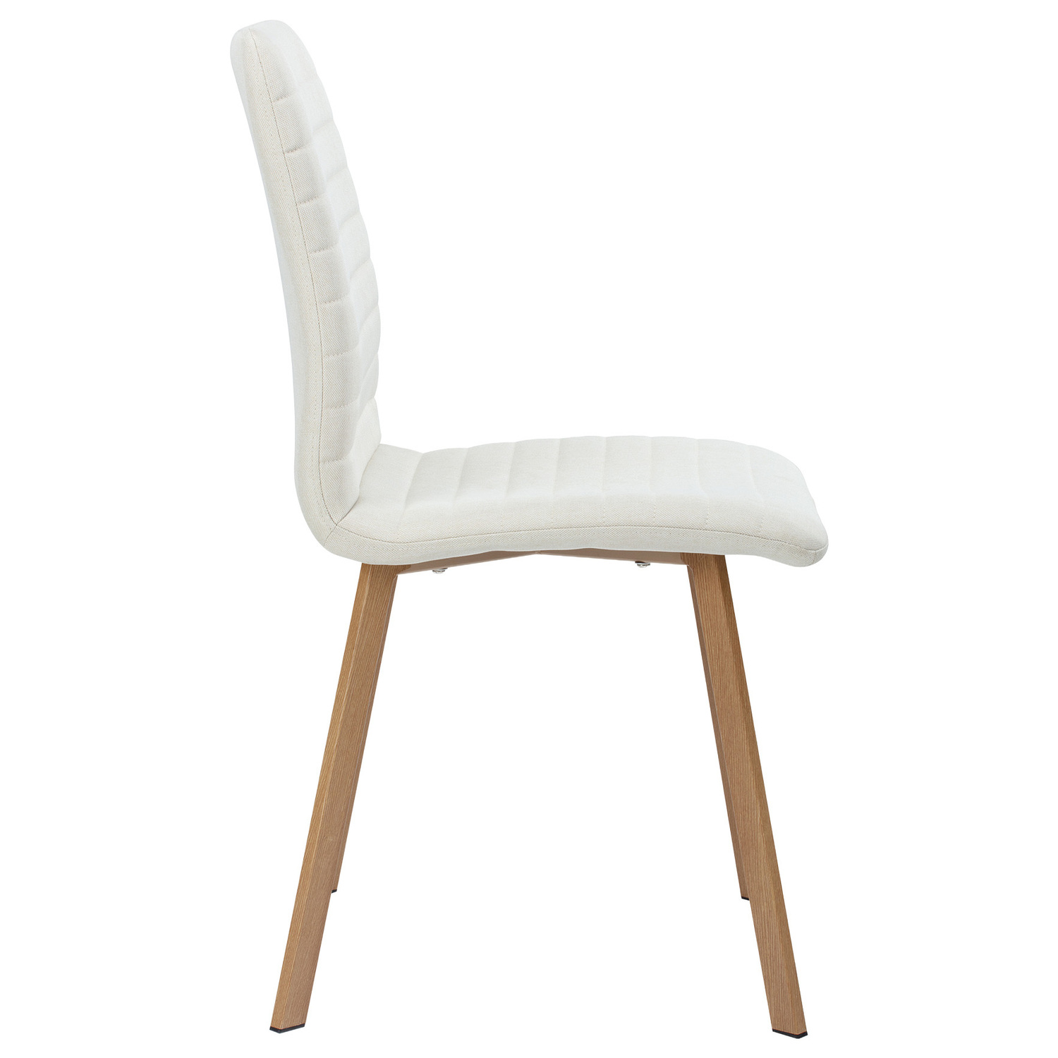 Nora Glass Dining Table and Hayden Upholstered Dining Chairs Set