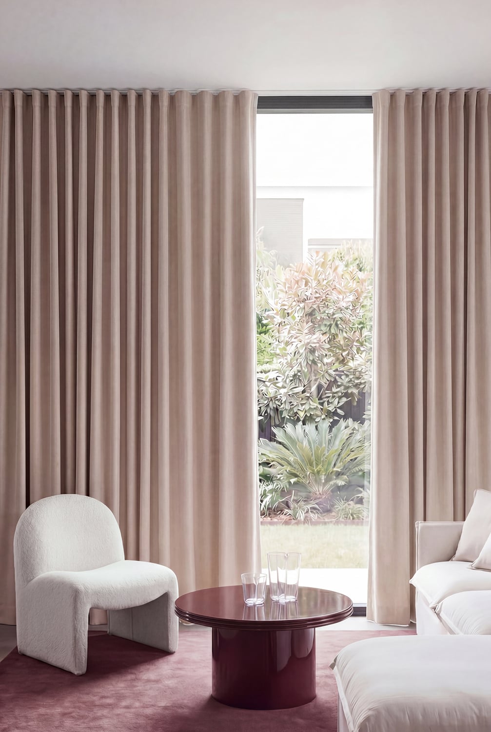 Eden Blockout S-Fold Curtains