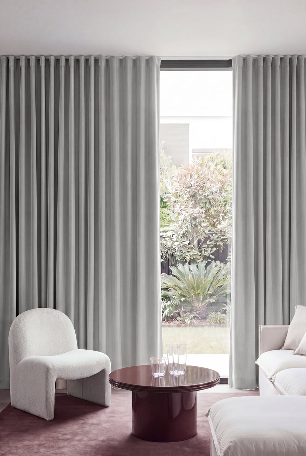 Eden Blockout S-Fold Curtains