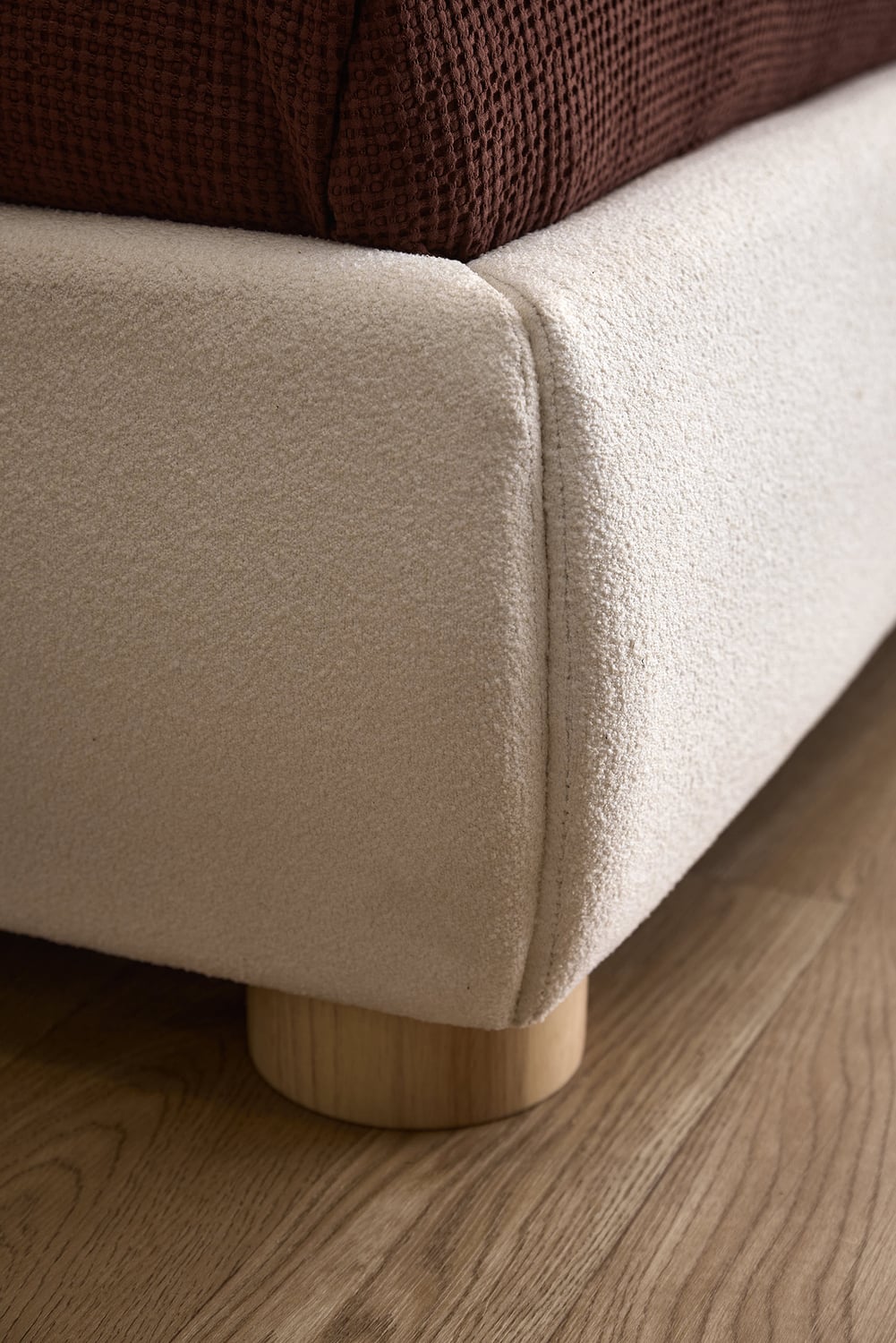 Paloma Boucle Gas Lift Storage Bed