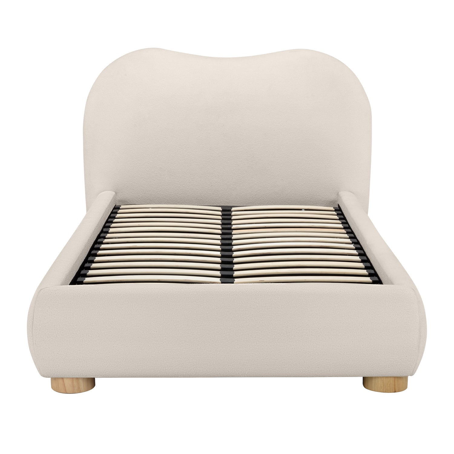 Paloma Boucle Gas Lift Storage Bed