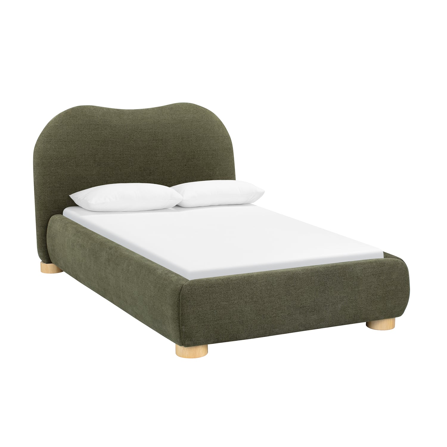 Paloma Boucle Gas Lift Storage Bed