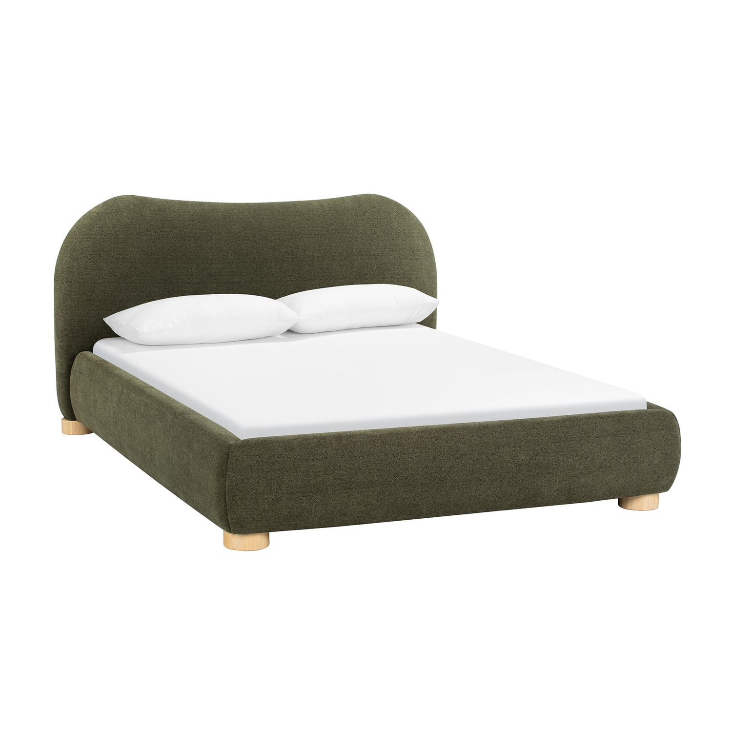 Paloma Boucle Gas Lift Storage Bed