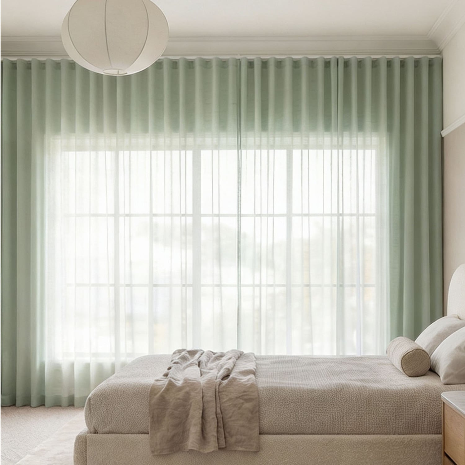 Eden Sheer S-Fold Curtains
