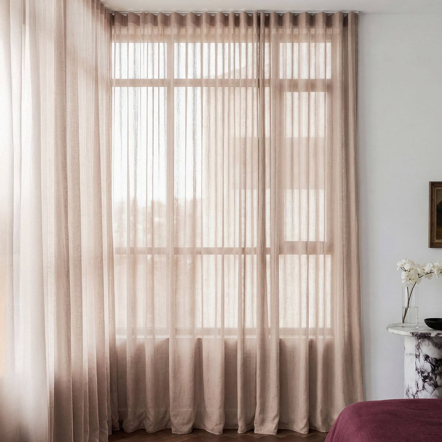 Eden Sheer S-Fold Curtains